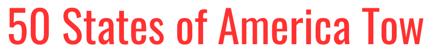 50 States Of America Tow Red